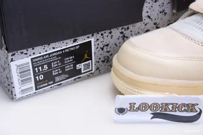 Cheap LUCY Air Jordan CV9388-100 x 4 Sail Off-White 0616